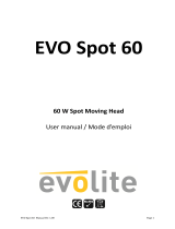 Evolite EVO Spot 60 Manuel utilisateur