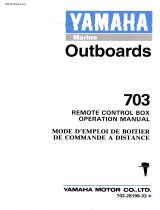 Yamaha Outboards 703 Mode d'emploi
