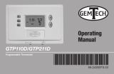 Gemtech GTP110D Mode d'emploi