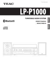 TEAC LP-P1000 Manuel utilisateur