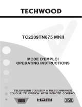 Techwood TC2209TN875 MKII Operating Instructions Manual