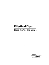 Star Trac Elliptical Edge 4600 Le manuel du propriétaire