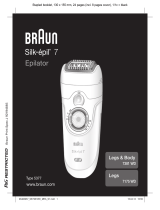 Braun Legs & Body 7381 WD,  Legs 7175 WD,  Silk-épil 7 Manuel utilisateur