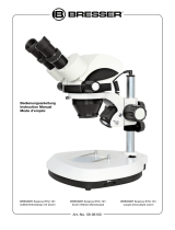 Bresser Science ETD 101 7-45x Zoom Stereo-Microscope Le manuel du propriétaire