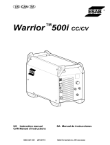 ESAB Warrior™ 500i cc/cv Manuel utilisateur