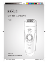 Braun 7680, Silk-épil Xpressive Manuel utilisateur