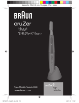 Braun CruZer 6 high definition Manuel utilisateur