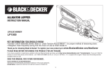 Black & Decker LP1000K Manuel utilisateur