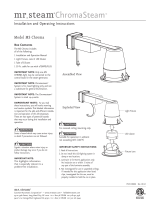 Mr. Steam MSCHROMA-72 Guide d'installation