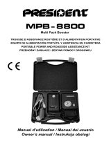 PRESIDENT MPB-8800 Le manuel du propriétaire