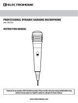 Electrohome EAKARMIC Manuel utilisateur