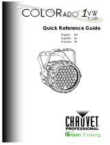 Chauvet Professional COLORado 1 VW Tour Guide de référence