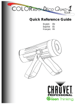 Chauvet COLORado Déco Quad-1 Tour Guide de référence