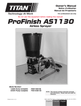 Titan ProFinish AS1130 Le manuel du propriétaire