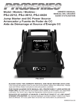 Schumacher Electric DSR PRO PSJ-2212 Le manuel du propriétaire