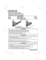 Hitachi nr 65ak2 Manuel utilisateur
