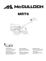 McCulloch Mc Culloch Rotovator MRT6 Mode d'emploi
