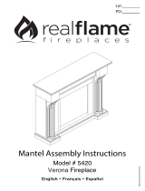Real Flame 5420 Le manuel du propriétaire