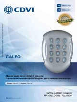 CDVI GALEO Guide d'installation