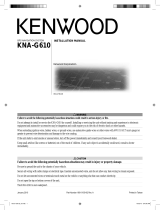 Kenwood KNA-G610 Guide d'installation