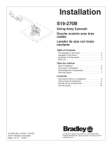 Bradley S19-270B Guide d'installation