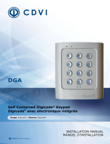 CDVI DGA Guide d'installation