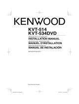 Kenwood KVT-534DVD Guide d'installation