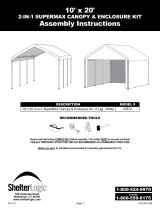 ShelterLogic 23572 Guide d'installation
