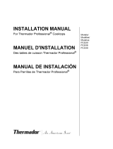 Thermador PCG366G-01 Guide d'installation