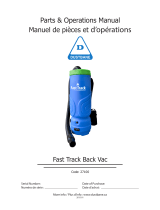 Dustbane Fast Track Back Vac Operations Manual