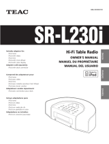 TEAC SR-L230I-W Le manuel du propriétaire