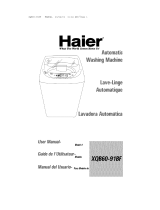 Haier XQB60-91BF Le manuel du propriétaire