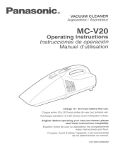 Panasonic MC-V20 Le manuel du propriétaire