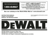DeWalt DW708 Manuel utilisateur