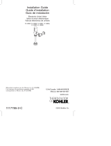 Kohler 10958-CP Guide d'installation