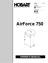 Hobart Welding Products AIRFORCE 750 Manuel utilisateur