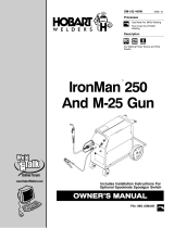 Hobart Welding Products IRONMAN 250 Le manuel du propriétaire