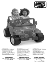 Power Wheels Barbie Jammin Jeep Le manuel du propriétaire