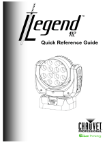 Chauvet Professional Legend 412 Guide de référence