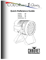 Chauvet Professional COLORado 1-Quad IP Guide de référence