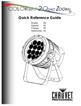 Chauvet COLORado 2-Quad Zoom IP Guide de référence