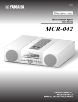 Yamaha MCR-042 Le manuel du propriétaire