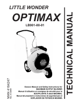 Little Wonder OPTIMAX LB900-00-01 Manuel utilisateur