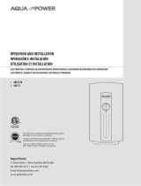 AquaPower AQE 8/10 Guide d'installation