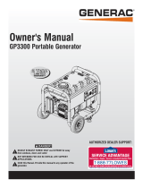 Generac Power Systems GP3300 Le manuel du propriétaire