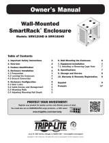 Tripp Lite SRW12UHD & SRW18UHD Wall-Mounted SmartRack Enclosure Le manuel du propriétaire