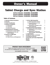 Tripp Lite Tablet Charge and Sync Station Le manuel du propriétaire