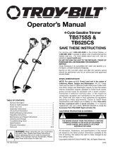 MTD TB525CS Le manuel du propriétaire