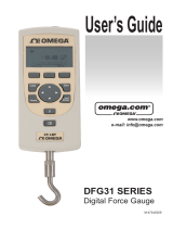 Omega DFG31 Series Le manuel du propriétaire