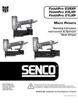Senco FinishPro 23LXP Le manuel du propriétaire